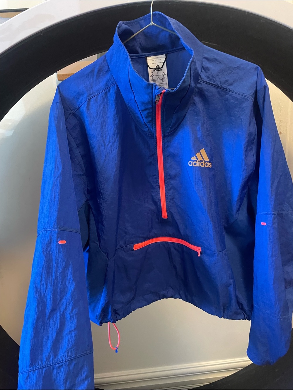 adidas Royal Blue Jacket with Black Trim